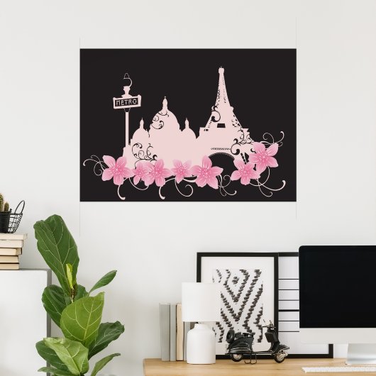 Poster de Paris (Bureau à domicile)