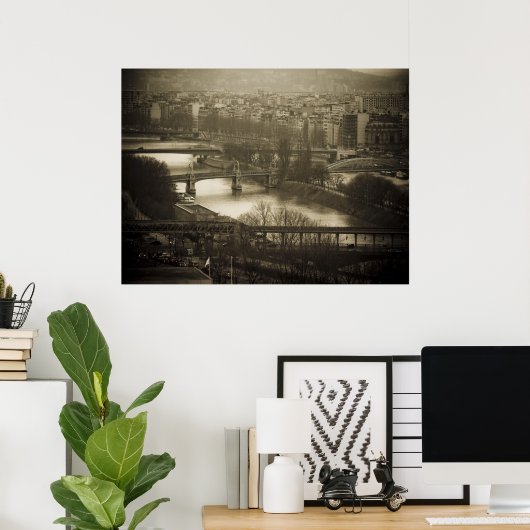 Poster de Paris (Bureau à domicile)