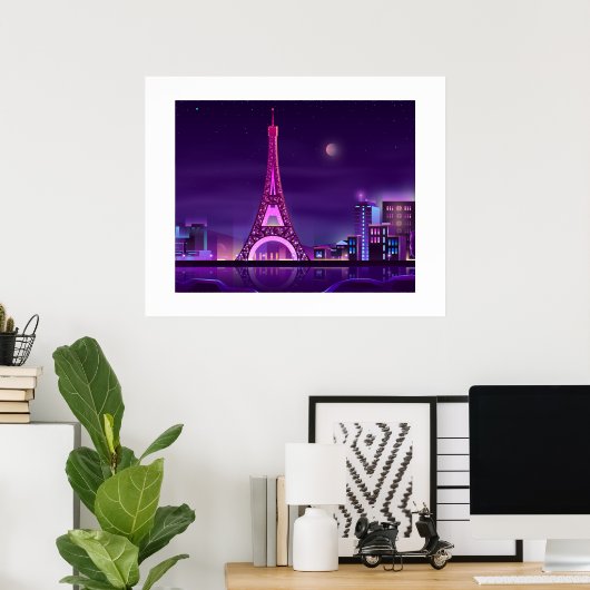 Poster de Paris (Bureau à domicile)