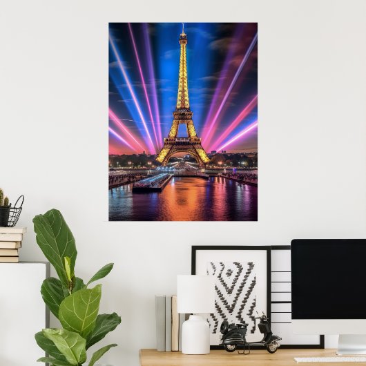 Poster de Paris (Bureau à domicile)