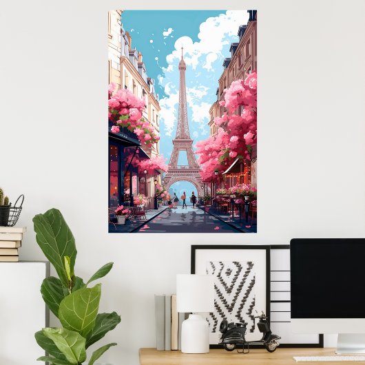 Poster de Paris (Bureau à domicile)