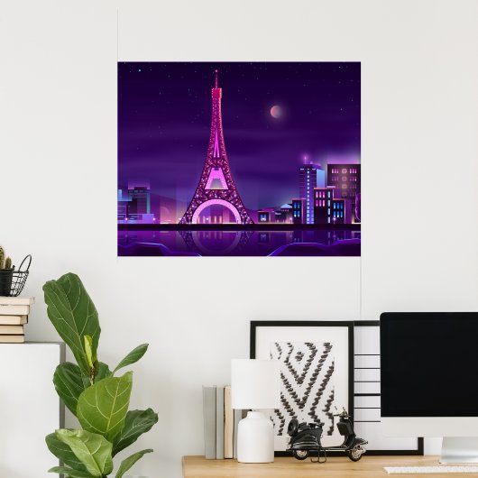 Poster de Paris (Bureau à domicile)