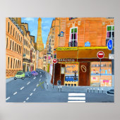 Poster de Paris, France (Devant)