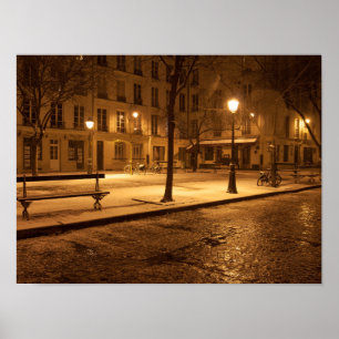 Poster de Paris la nuit