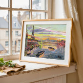 Poster de Paris Pastel (Matte)