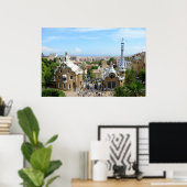 Poster de Park Guell (Bureau à domicile)