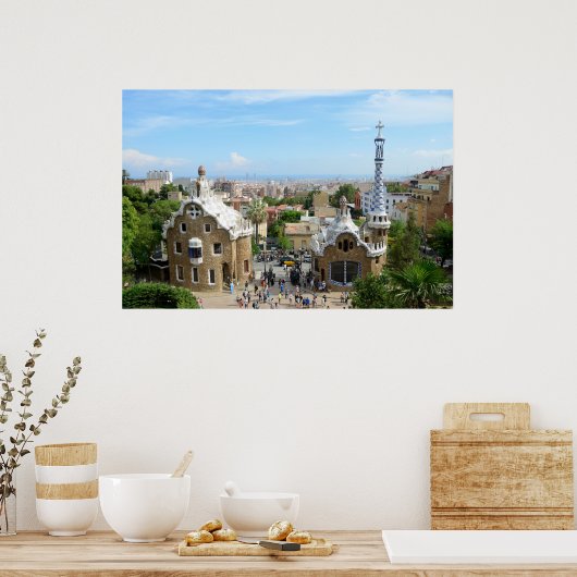 Poster de Park Guell (Cuisine)