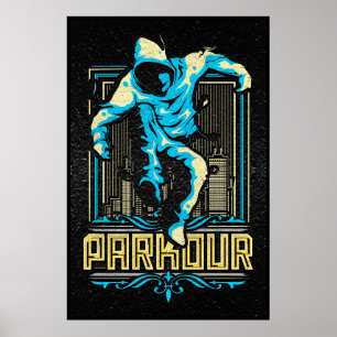 Poster de Parkour - Poster de Parcour - Parcours
