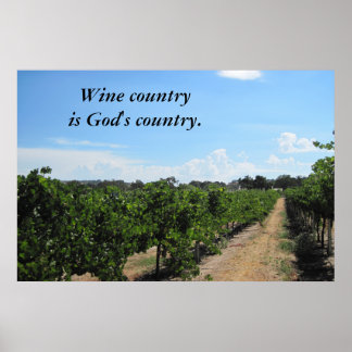 Poster de Paso Robles Pays du vin