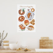 Poster de pâtisserie (Cuisine)