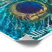 Poster de Peacock Golden PMACarlson (Coin)