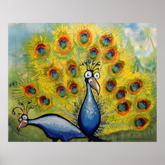 Poster de Peacocks (Devant)