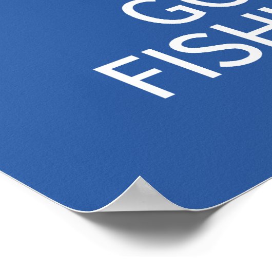 Poster de pêche Keep Calm & Go (Coin)