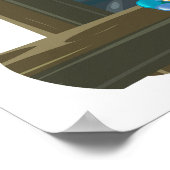 Poster de pêche Tweed Valley Scotland (Coin)