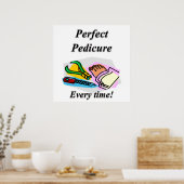 Poster de pédicure Matte (Cuisine)