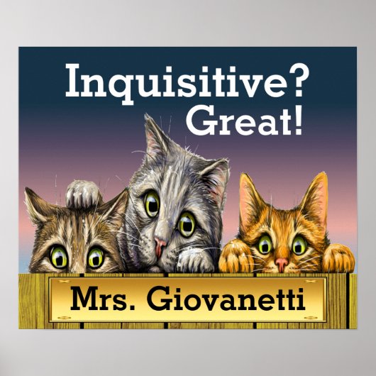 Poster de Peeking Cats (Devant)