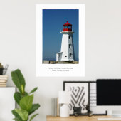 Poster de Peggy's Cove Lighthouse, Nouvelle-Écosse (Bureau à domicile)