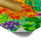 Poster de peinture à l'aquarelle de la Jungle de M (Coin)