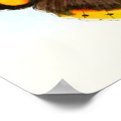 Poster de peinture à l'aquarelle de papillon de l' (Coin)