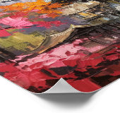 Poster de peinture à l'huile de pagode japonaise (Coin)