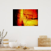 Poster de peinture Abstraite moderne (Cuisine)