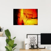 Poster de peinture Abstraite moderne (Bureau à domicile)