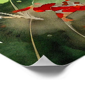 Poster de peinture de forêt de bouleau (Coin)