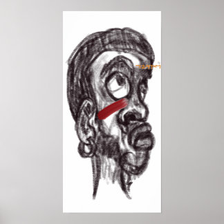 Poster de peinture de guerre