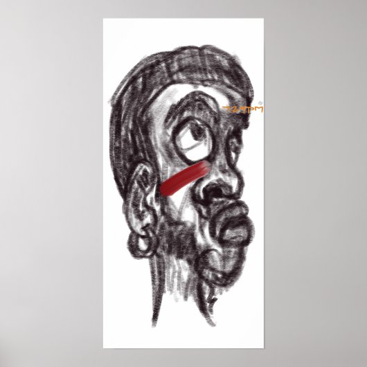 Poster de peinture de guerre (Devant)