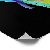 Poster de peinture d'éléphant abstrait (Coin)