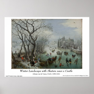 Poster de peinture hollandaise