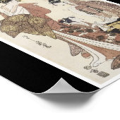 Poster de peinture japonaise c. 1795 (Coin)