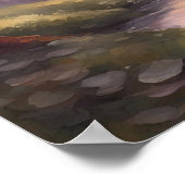 Poster de peinture moderne tendance pour Symphonie (Coin)