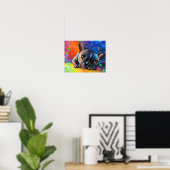 Poster de peinture murale (Bureau à domicile)