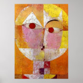 Poster de peinture Paul Klee Senecio (Devant)