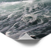 Poster de peinture Titanic et Iceberg RMS (Coin)