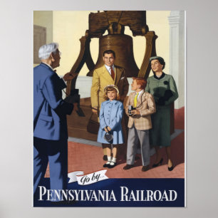 Poster de Pennsylvanie vintage