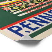 Poster de Pennsylvanie vintage (Coin)