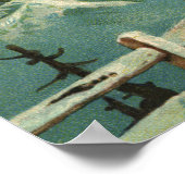 Poster de Père Noël alpine (Coin)