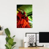 Poster de père Noël Muerte (Bureau à domicile)