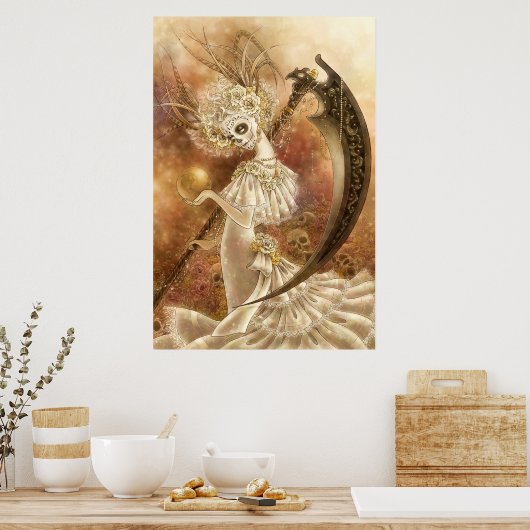 Poster de père Noël Muerte (Cuisine)