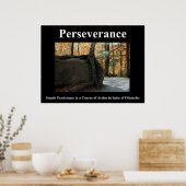 Poster de persévérance (Cuisine)
