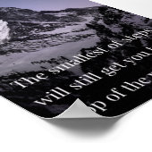 Poster De petites étapes donnent de grands résultats (Coin)