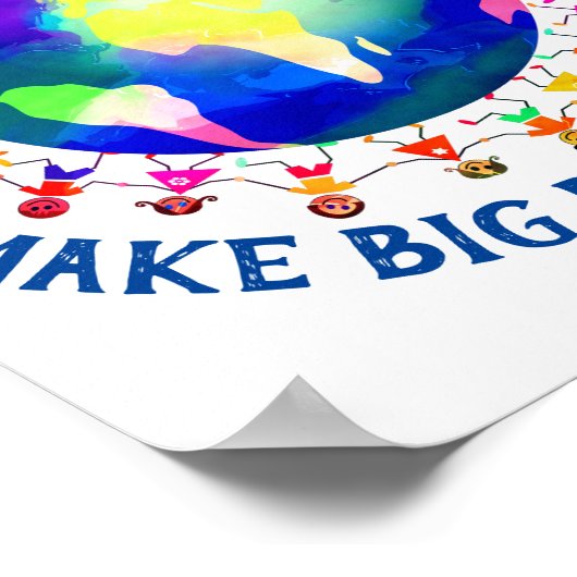 Poster De petits changements font de grandes différences  (Coin)