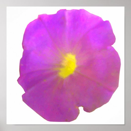 Poster de Petunia violet (Devant)
