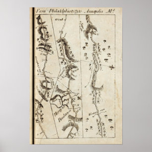 Poster De Philadelphie à Annapolis Md 57