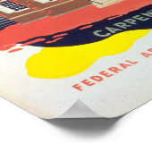 Poster de Philadelphie vintage (Coin)