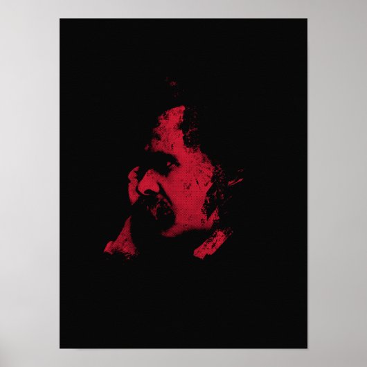 Poster de philosophie Nietzsche (Devant)