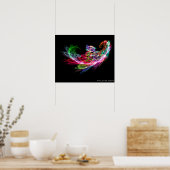 Poster de Phoenix fractal 16x20 (Cuisine)
