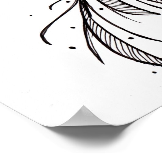 Poster de Phoenix Lineart (Coin)